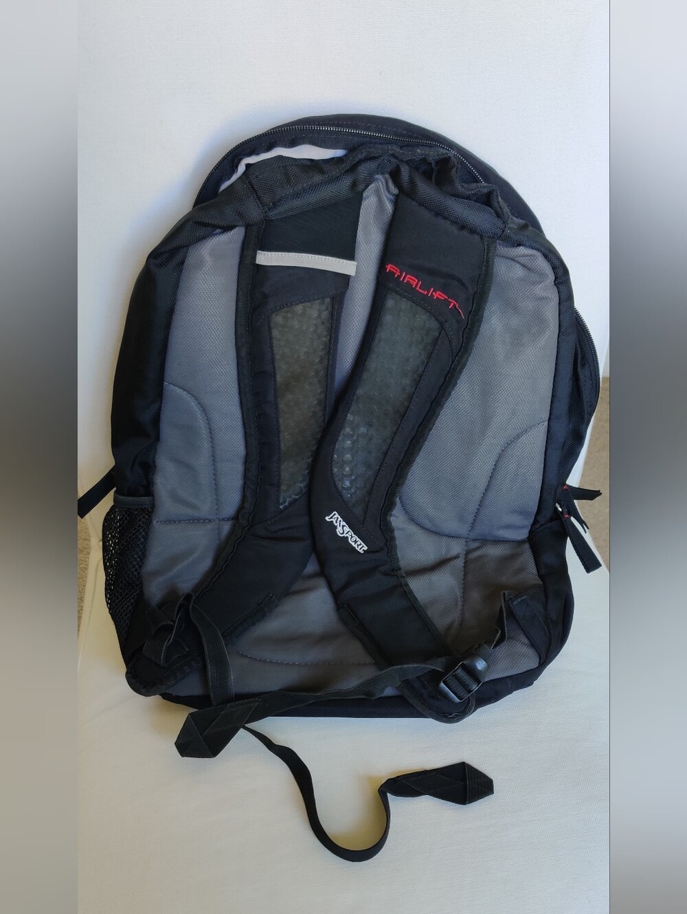 Vintage Jansport Airlift Black Backpack - Picture 2 of 10